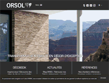 Tablet Screenshot of orsol.fr